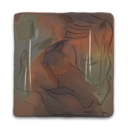 2016 Nesträuber Acryl, Glasvlies auf Styrodur 125 x 120 cm 